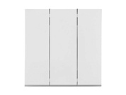 Выключатель 3 клав., cкрытый, узел, 10А белый, Carre, Bylectrica С5 10-3605