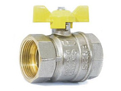 Кран шаровый 1" вн.-вн. бабочка, ГАЗ PN40, LD LD.47.350.25