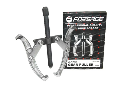 Съемник подшипников двухлапый переставной 12'', Øзахвата 300 мм, длина лап 300 мм,лапы S-образные Forsage F-6590112