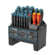 Набор отверток и бит PH, PZ, SL, Torx, HEX, SQ BTK-114 BORT 93418538