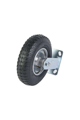 Колесо пневматическое резиновое 210 мм PRF 80 неповоротное на кронштейне TOR 1046286