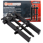 Съемник подшипников двухзахватный с фиксацией диапазон захвата 11-80 мм ForceKraft FK-666B070