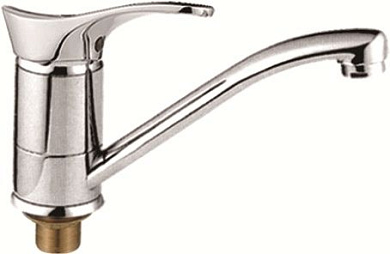 Смеситель для кухни, латунь, хром Ledeme L4501-2