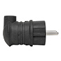 Вилка угловая каучуковая 230В 2P+PE 16A IP44 EKF PRO RPS-017-16-230-44-r