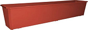 Ящик балконный 80 см, 14л терракотовый Пластик Репаблик ING1803ТР