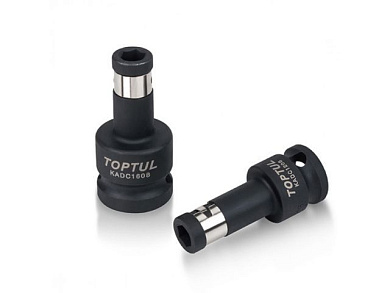 Адаптер для бит ударный 3/8"(F)-под биту 1/4" TOPTUL KADC1208