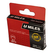 Скоба Miles №3, 12 мм, 1000 штук