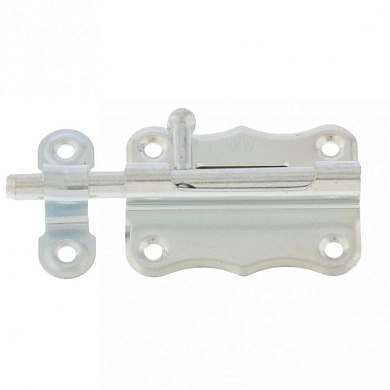 Задвижка накладная ЗТ-2-60, цинк, 5 шт, (Металлист) Россия 91515