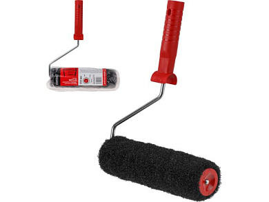 Валик для нанесения шпатлевки и штукатурки 44-250 мм с ручкой 8 мм STARTUL PROFI ST0237-25R