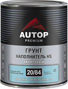 Грунт наполнитель 2К HS акриловый 4+1 черный Банка, 1,0 л Premium AUTOP ATP-PR20/84-1/P2
