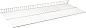 Полка для обуви 800*350, белый PL 31604