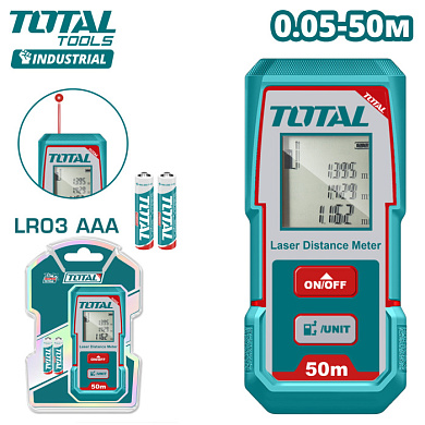 Дальномер лазерный TOTAL TMT55016