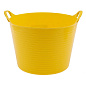Ведро гибкое сверхпрочное, 14 л, желтое, Россия Сибртех 67502