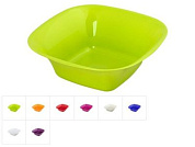 Салатник 20x20x7,5 см, цвета в ассортименте DRINA 10147