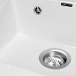 Мойка кухонная из мраморной крошки, белый, A11-18 Gerhans
