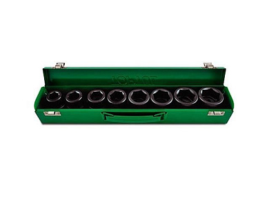 Набор ударных головок 6-гр. 8 пр. 22-41 мм 3/4'' Toptul GDAD0806