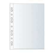 Файл (папка-карман) "Inter-folia", А4, 110 мк, 50 шт., прозрачный