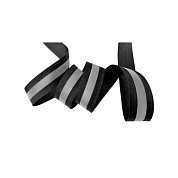 Тканная ременнная лента со вставкой из световозвращающего материала модель 15х10 см HOREX