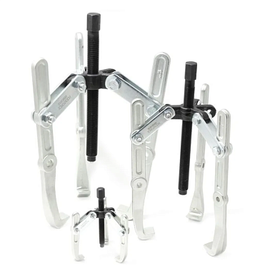 Съемник подшипников 2/3-х захватный переставной 12'', Øзахвата 300 мм, длина лап- 300 мм, лапы L-образные RockForce RF-6590412