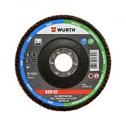 Лепестковый шлифкруг d 125 P80, нерж. сталь Red line WÜRTH 0579580328