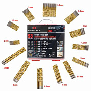 Набор сверл по металлу 93 пр. EVERFORCE EF-924U93