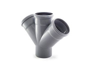 Крестовина ВК 110/110/110х45 РТП, для внутренней канализации РосТурПласт 36470