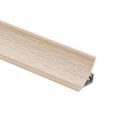 Плинтус ПВХ к столешнику LР дуб молочный (120) (1шт=3м.п.) EL-MECH-PLAST 61167
