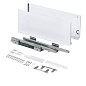 Система ящиков Evolution L-450 h199 белый SOFT CLOSE ДСП16мм SLIMBOX EVOLUTION 117779