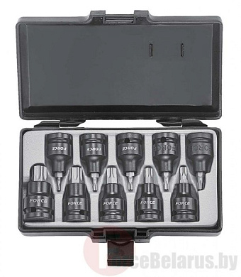 Набор головок-бит Torx ударных T20 - T70 8 пр. 1/2'' Force 4108