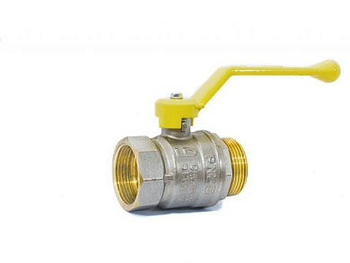 Кран шаровый 3/4" нар.-вн. ручка, газовый PN 40 LD LD.47.353.20