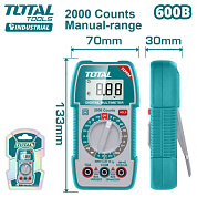 Мультиметр цифровой TOTAL TMT5360011