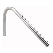 Вешалка трубы d25 (527А), хром AKS 14264