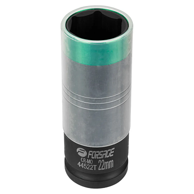 Головка ударная глубокая тонкостенная 1/2'' 22 мм Forsage F-44522T