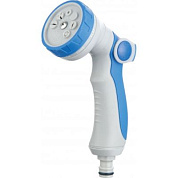 Пистолет-распылитель для полива регулируемый 8 функций Plastic, TPR coated H-D HD-G1318