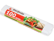 Мешки фасовочные для пищевых продуктов, 100 шт., "Для завтраков", PERFECTO LINEA 46-142590