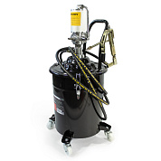 Нагнетатель смазки пневматический перекатной 20 л, 50:1, 0-0.85 л/мин Forsage F-TRH30 BIG