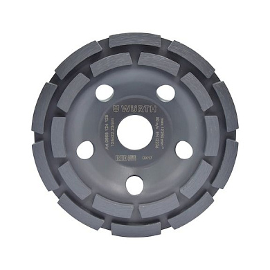 Алмазная чашка для бетона RED LINE, 125 мм WÜRTH 0668124125