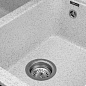 Мойка кухонная из мраморной крошки, серый, C02-19 Gerhans