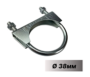 Крепление глушителя d=38 мм Мир Хомутов GL38S41