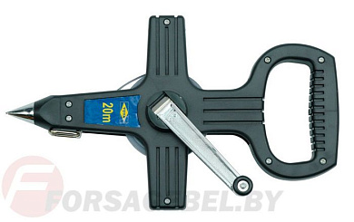 Мерная лента стальная геодезийная 20м бытовая Vorel 13200