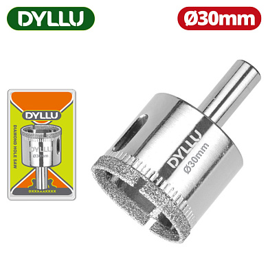 Коронка алмазная 30 мм DYLLU DTKJ7630