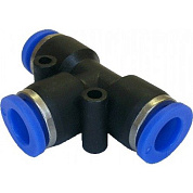 Пневматический фитинг PU/PE тип T 4 мм Geko G03040