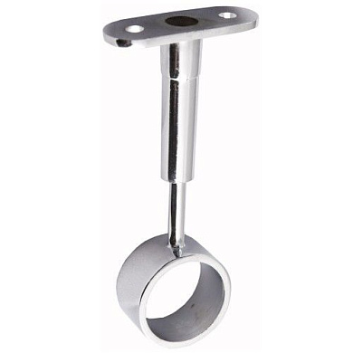 Держатель дистанционный проходной трубы d25 (936) с регуляцией, хром AKS 14209