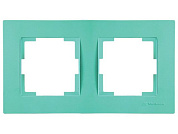 Рамка 2-ая горизонтальная зеленая, RITA, Mutlusan 22208001210