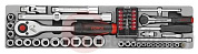 Набор инструментов 1/4''&1/2'' в ложементе 48 пр. Force C4482