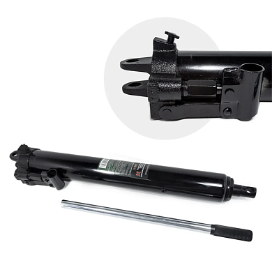 Цилиндр гидравлический удлиненный 3 т, общая длина - 660 мм, ход штока - 500 мм RockForce RF-1203-1