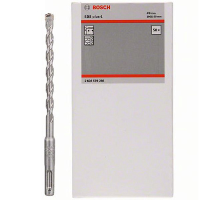 Бур, сверло 8х100х160 мм SDS-plus Bosch 2608579288