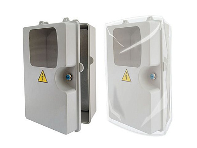 Щит учетно-распред. навес. ЩУРН-П-1ф/3ф-10 (360х225х155) пластик IP54 (пластиковый, пылебрызгозащищенный) TDM SQ0906-0304