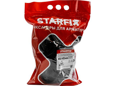 Фиксатор арматуры "Стойка на песчаные грунты ФС-40/45" 4-18, 16 шт в дой-паке Starfix SMD4-25411-16