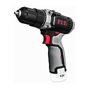 Дрель аккумуляторная X-DRIVER SOLO, 12 В, 25 Нм, патр10 мм, 2 ск, коробка. Без АКБ и ЗУ. PIT PBM12K-10A